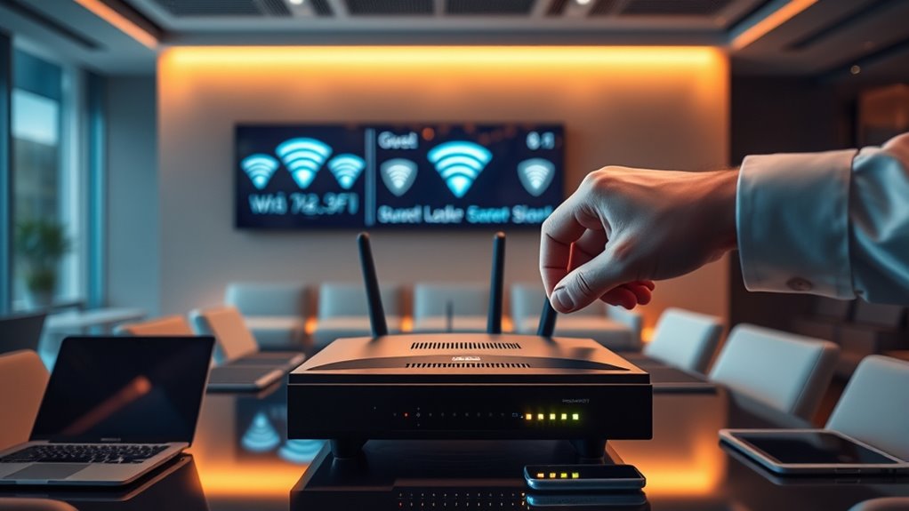 secure guest wi fi access