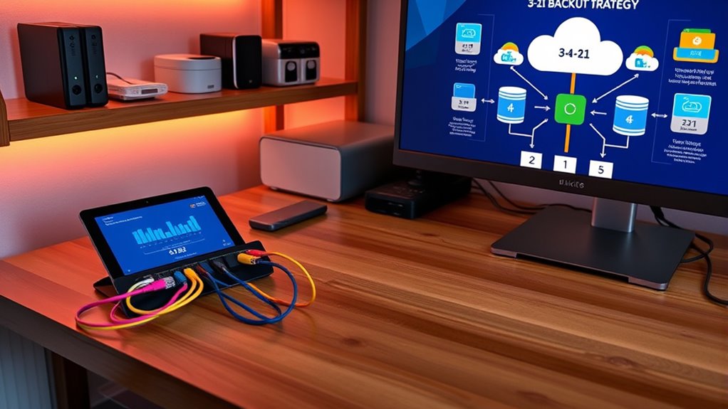 secure layered data backups