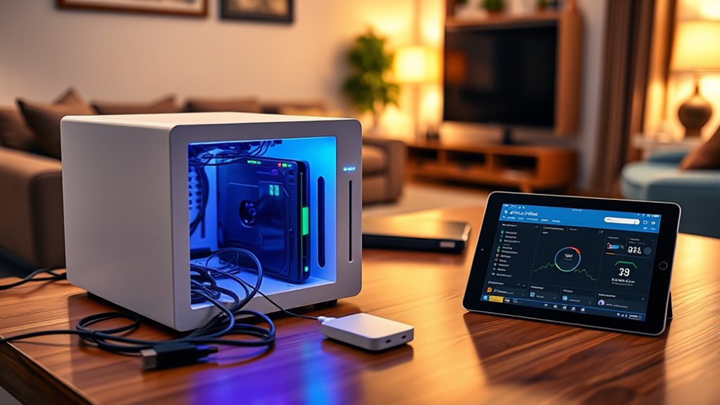 secure reliable home server setup