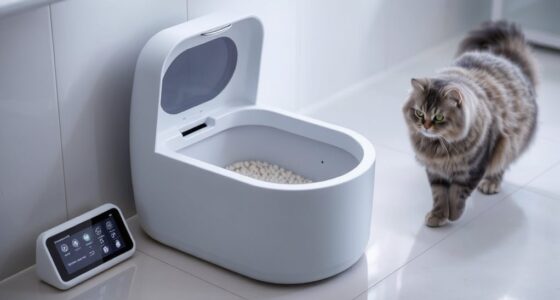 smart automatic odor control litter boxes