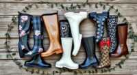 stylish functional rain boots