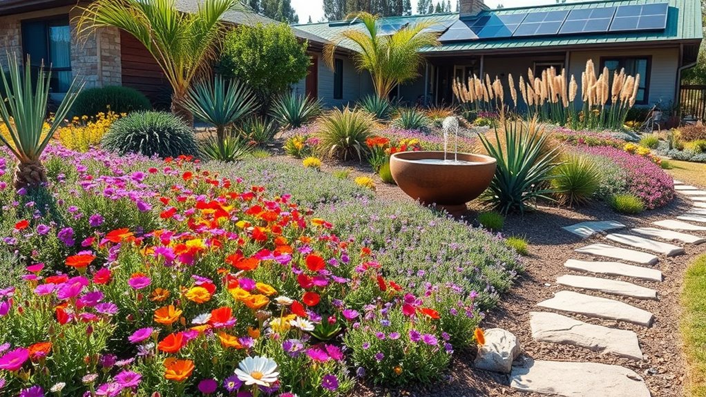 sustainable xeriscape native plants