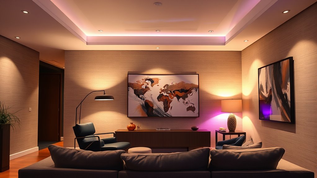 three types of lighting