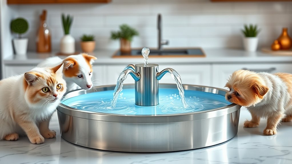 top luxury pet water fountains