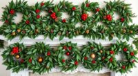 top mantel wreath garland sets