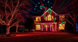 top outdoor holiday light projectors