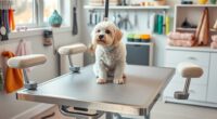 top pet grooming table options