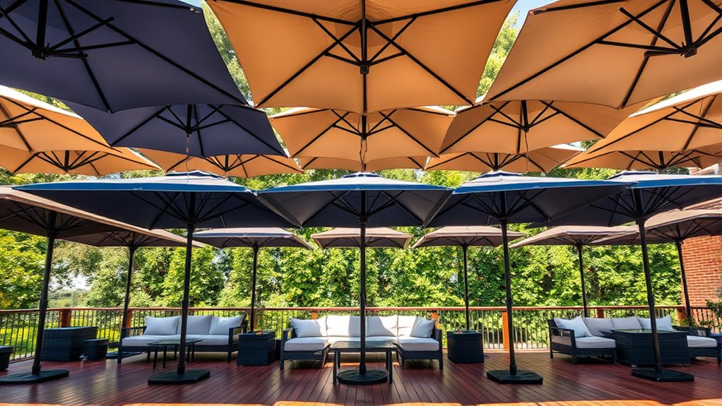 top premium patio umbrellas