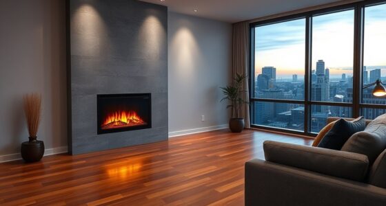 top ventless apartment fireplaces