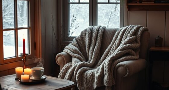 warm clutter free comfort