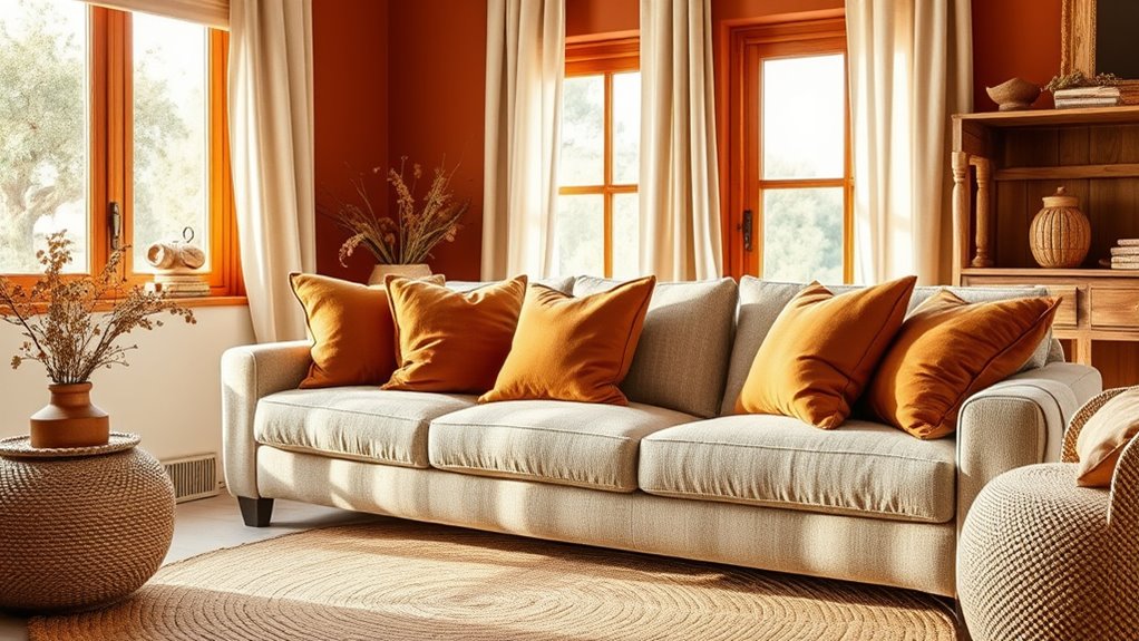 warm earthy color schemes