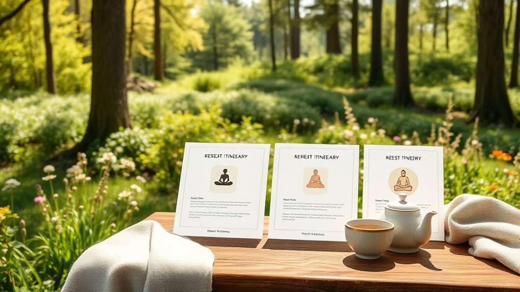 wellness retreat schedule templates