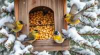 winter bird food essentials