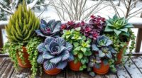 winter container garden ideas