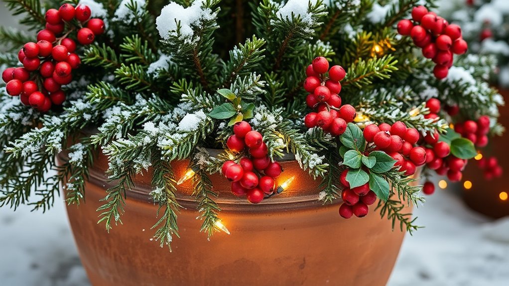 winter container gardening tips