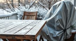 winter outdoor furniture maintenance