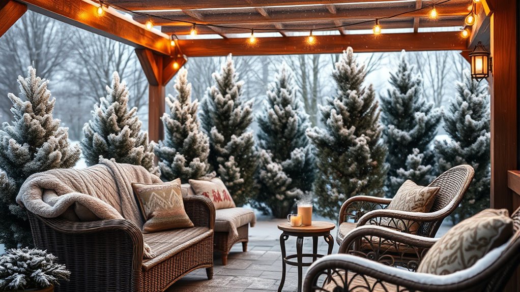winter patio cozy transformation