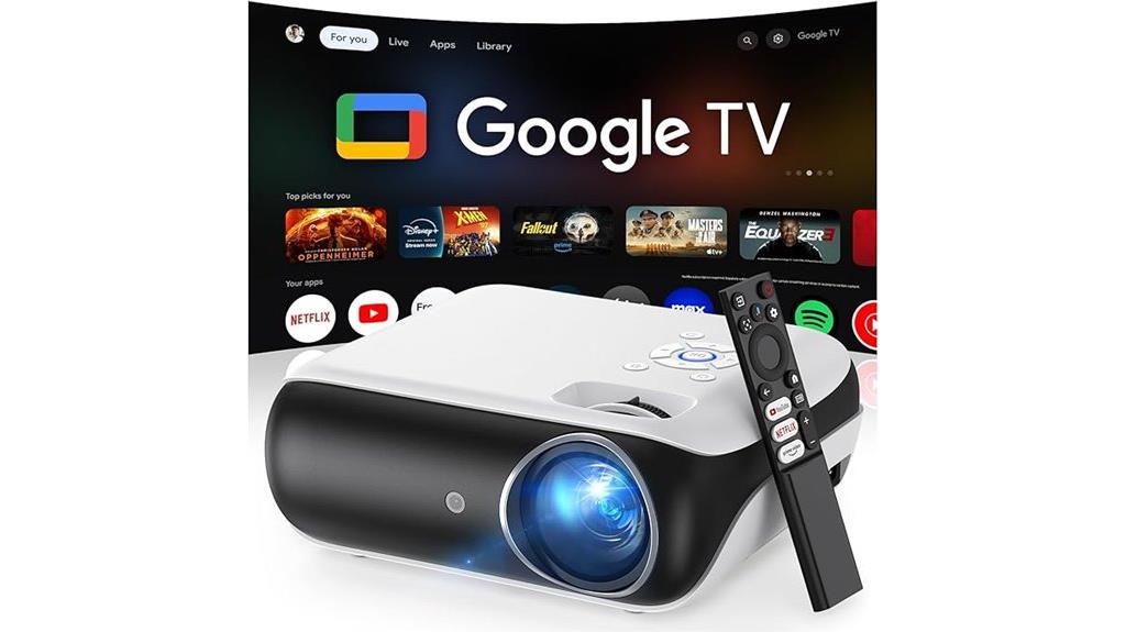 4k uhd google projector