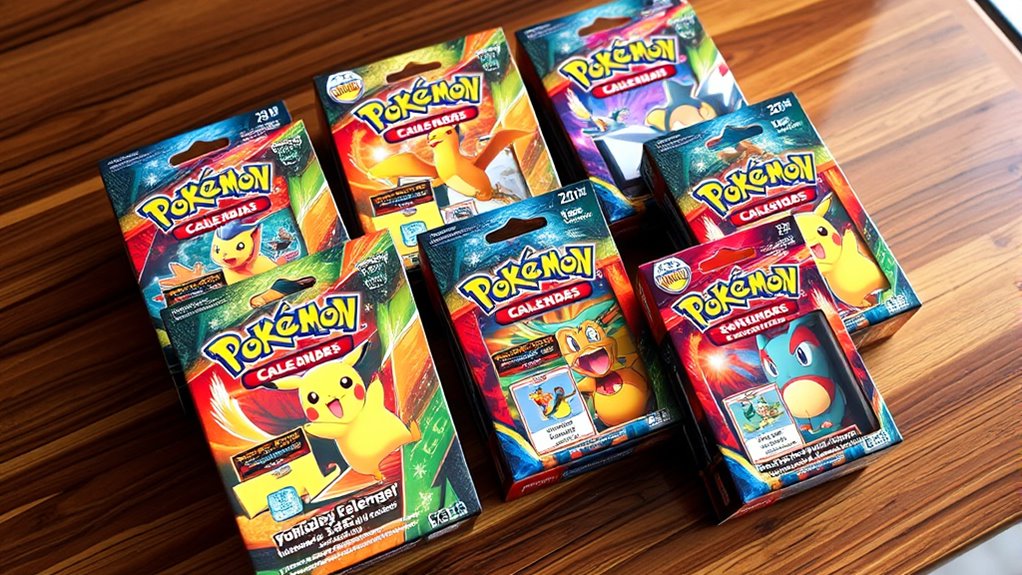 choosing pok mon holiday calendar