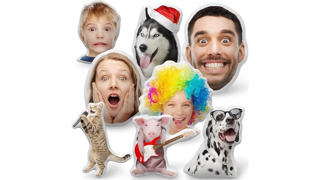 custom face body pillow