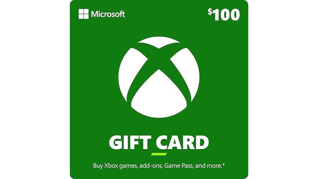 digital 100 xbox gift card