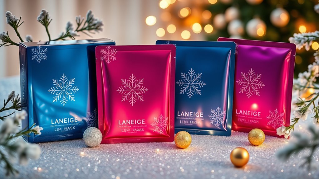 festive lip mask sets