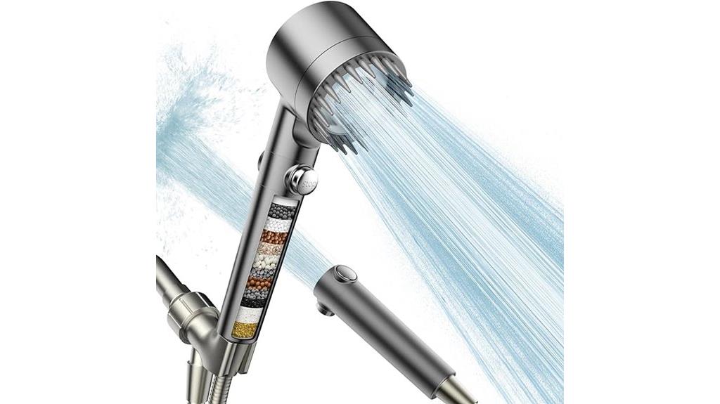 handheld shower with multiple spray modes