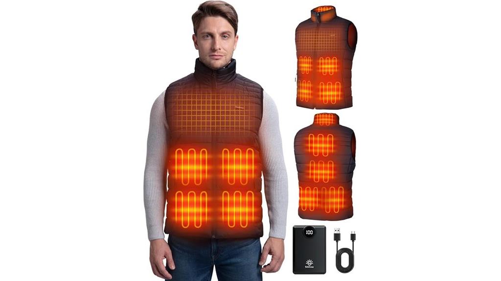 men s heated vest bundle
