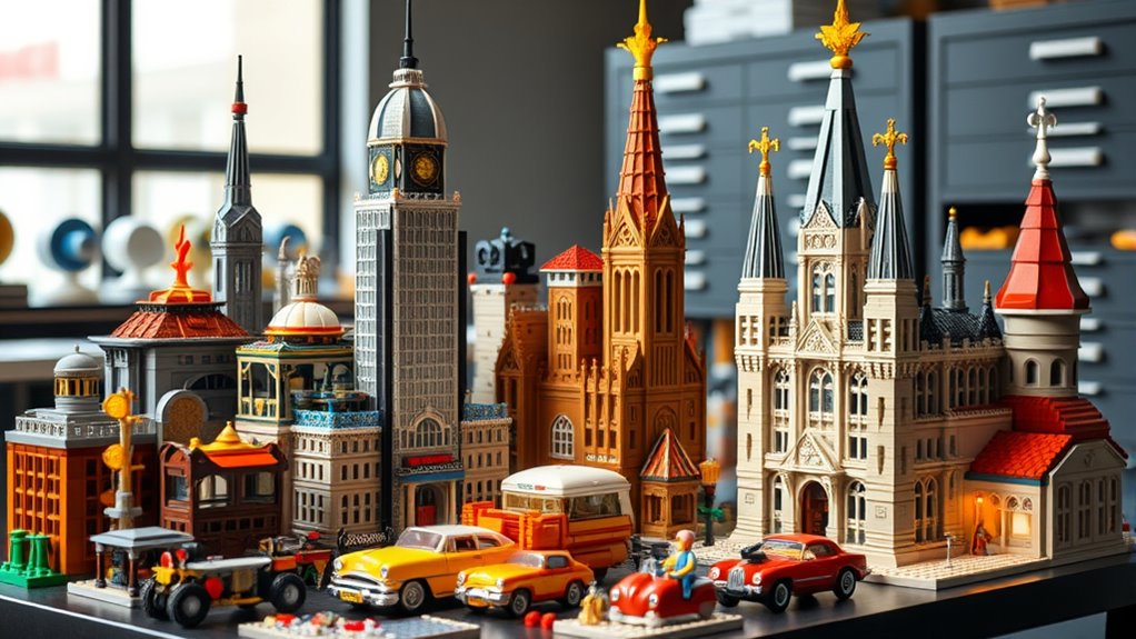 selecting adult lego sets