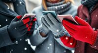 warm touchscreen glove picks
