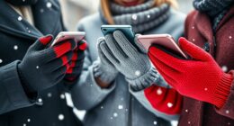 warm touchscreen glove picks