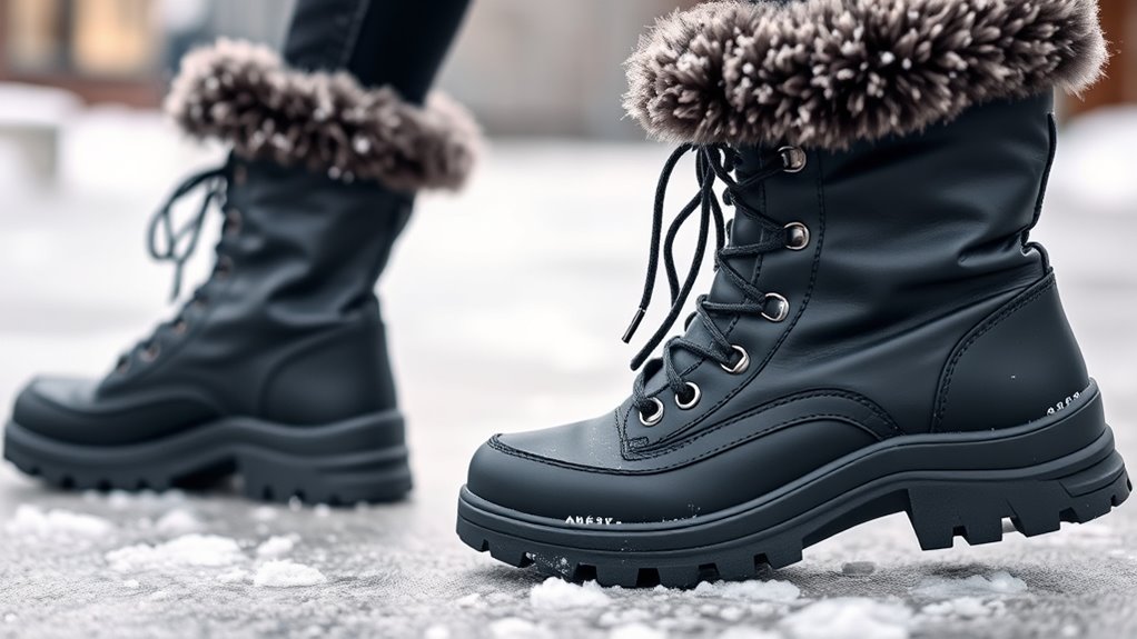 waterproof insulated traction comfort