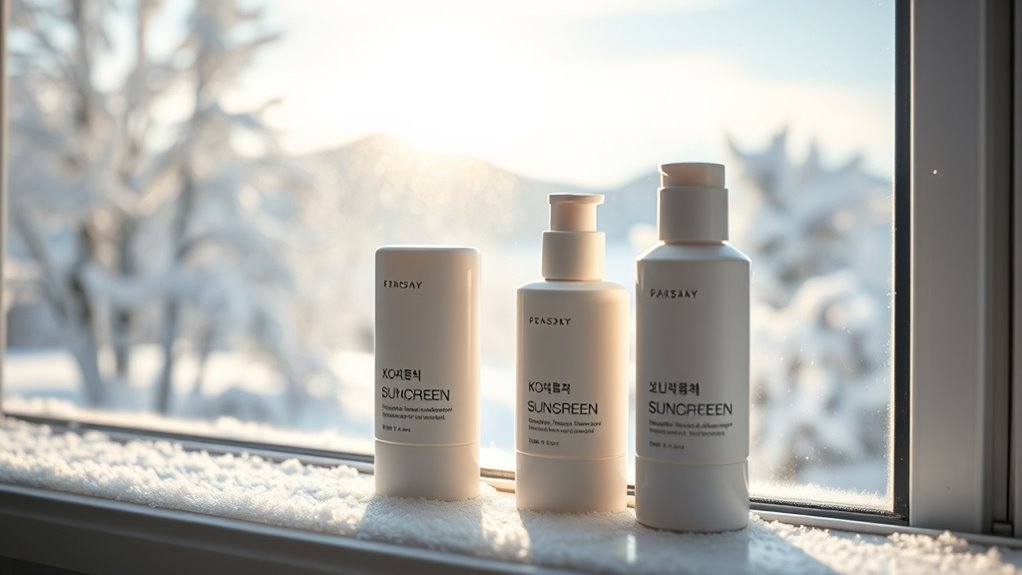 winter korean sunscreen recommendations