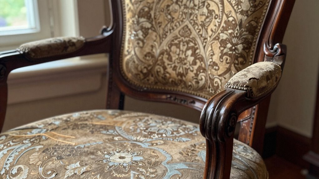 antique furniture odor causes