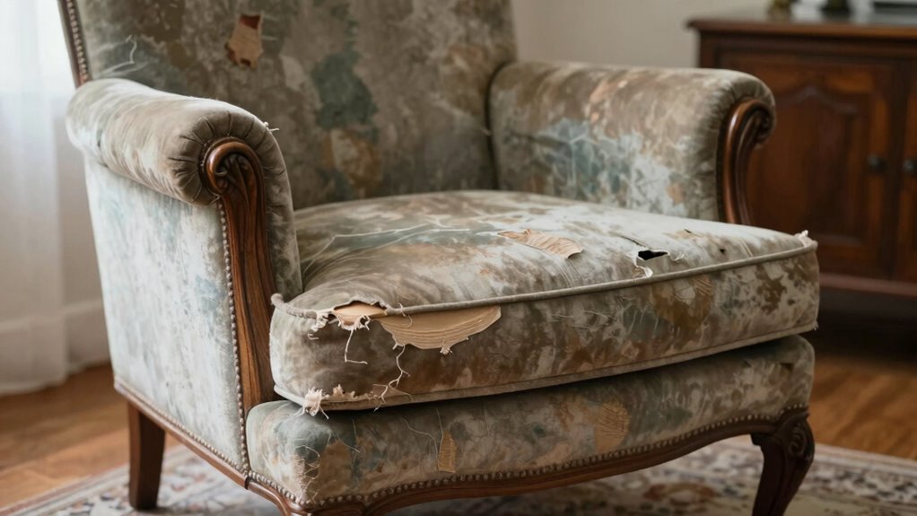 assess furniture condition carefully