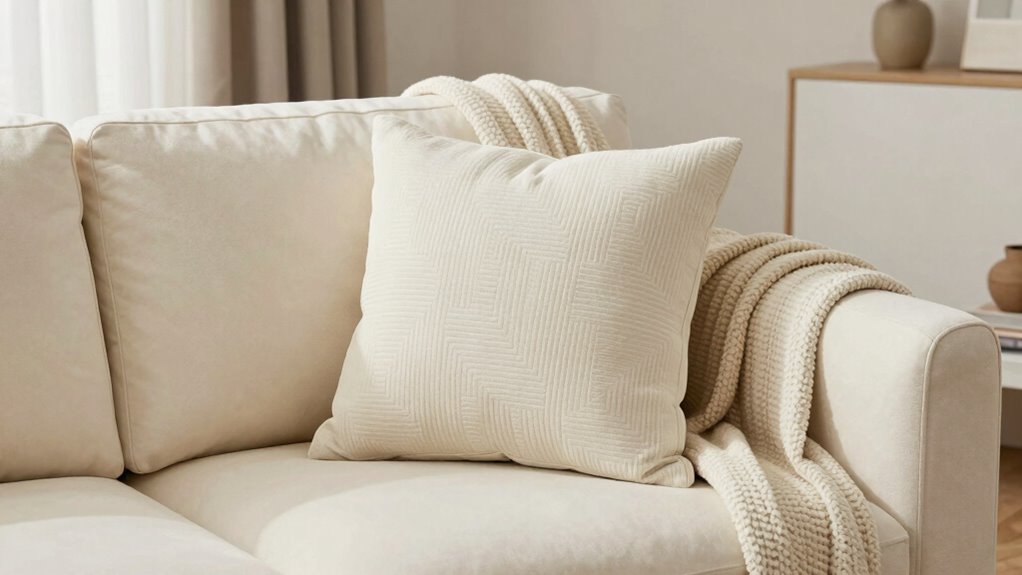 avoid pillow overcrowding clutter