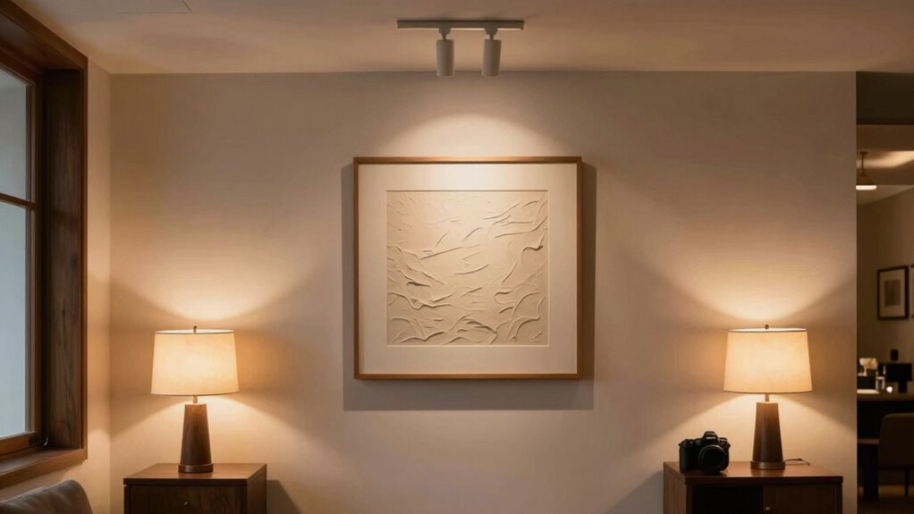 balanced lighting fixture selection