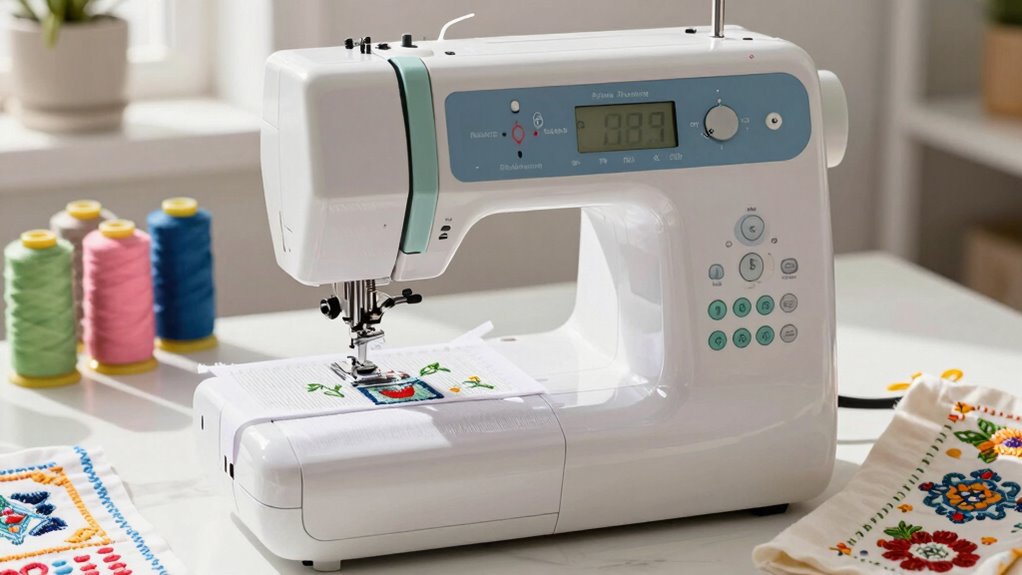 beginner friendly embroidery features