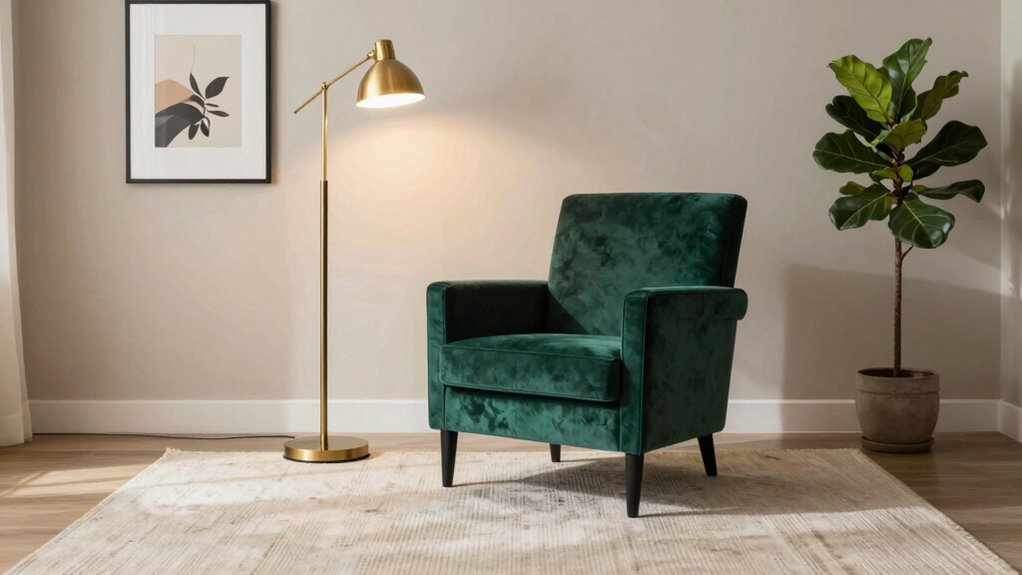 centerpiece enhances room balance