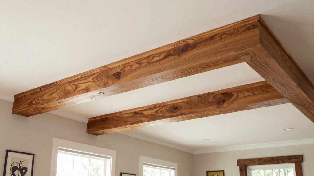 choosing authentic faux beams