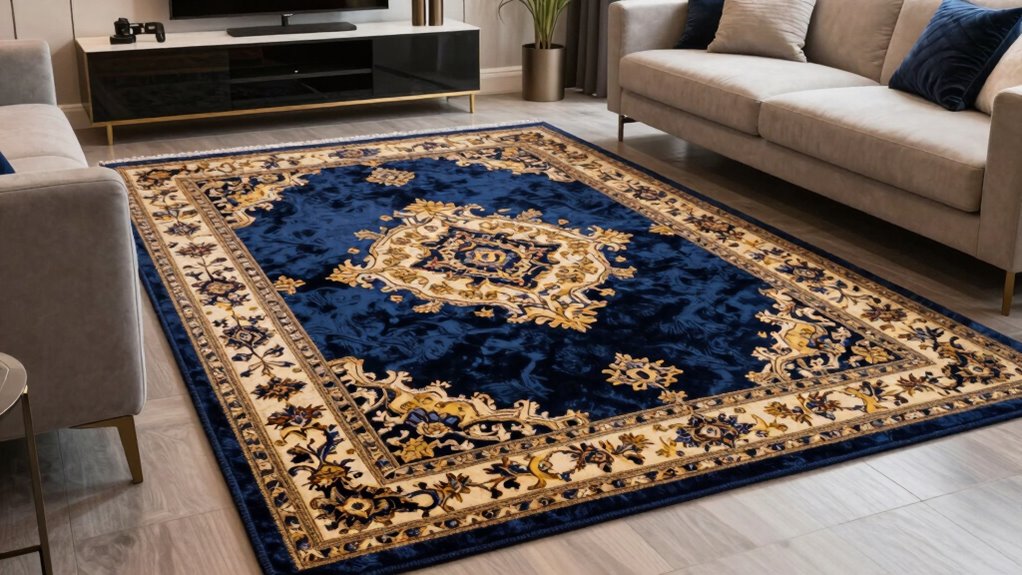 choosing the perfect living room rug