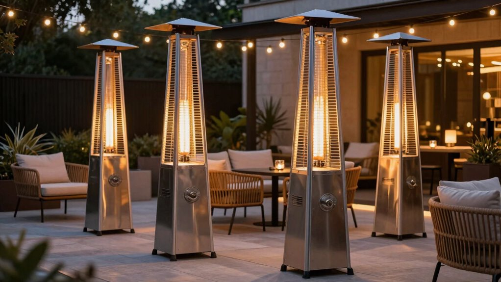 choosing the right outdoor heater