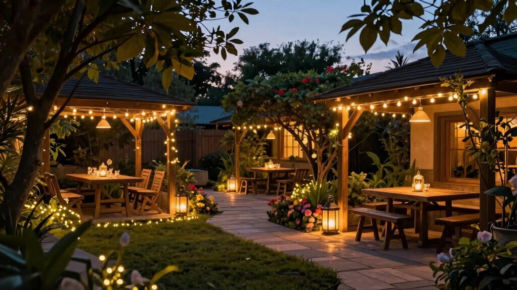 create inviting evening ambiance