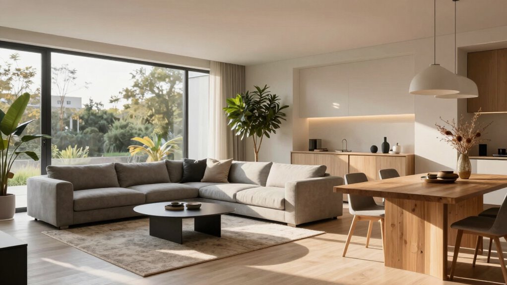 create visual space boundaries