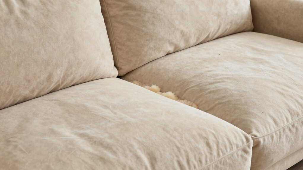 cushion foam degradation causes flattening