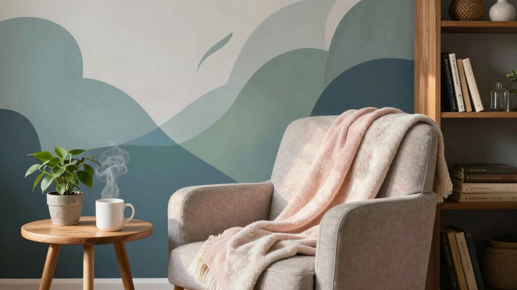 dedicated relaxation and self care space