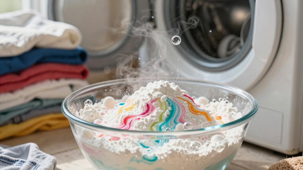 deep clean fabric residues