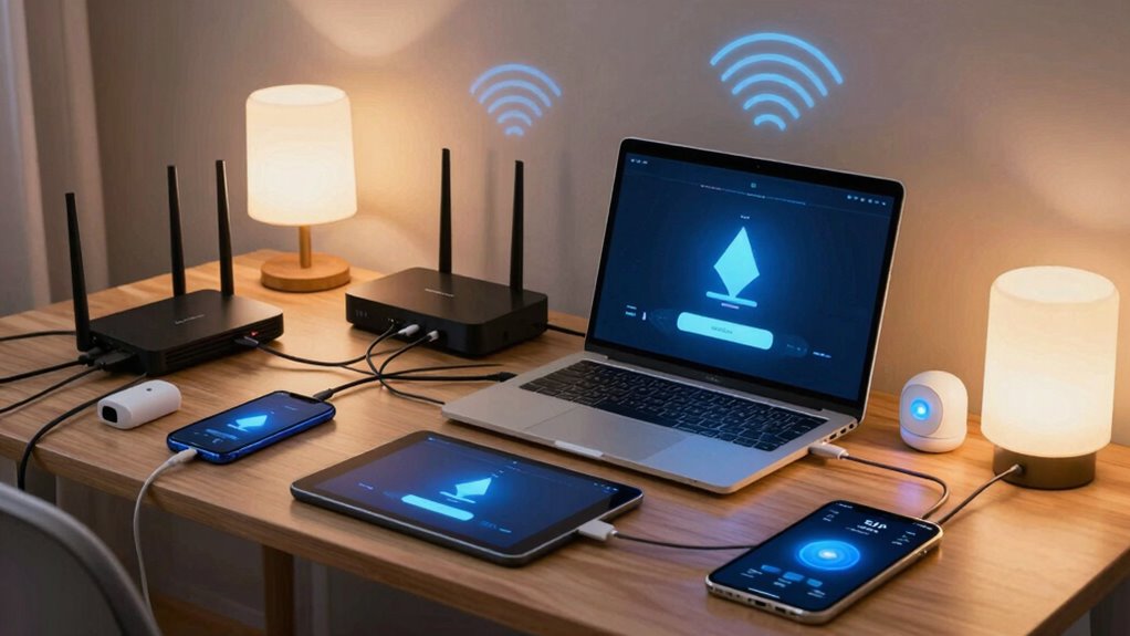 device interference and network overlap