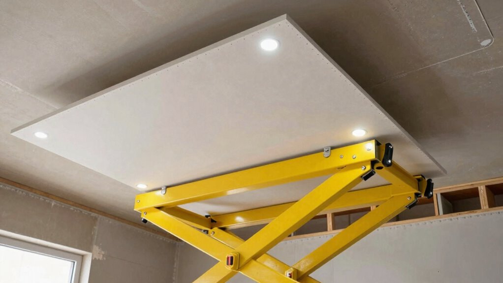 drywall lift safety features