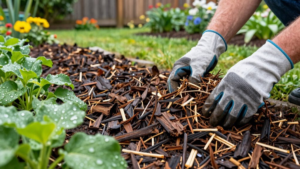 effective resource saving mulch application